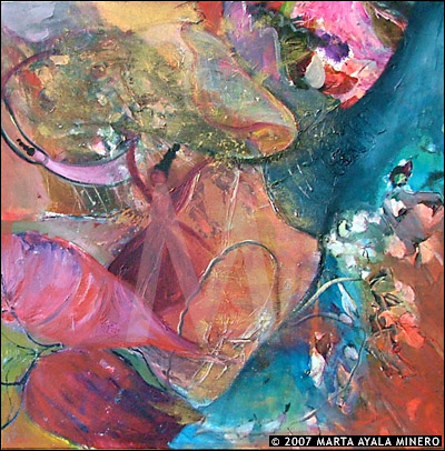 Mariposas&nbsp;20" x 20" US $785