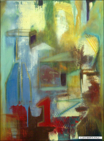 Uno  24" x 36"