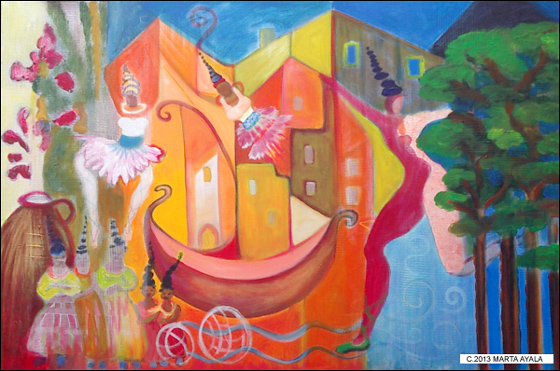 El Show  36" x 24"
